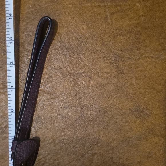 Kate Spade Dark Purple Wristlet with Black Embellishments - Picture 9 of 9